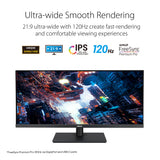 ASUS ProArt Display PA348CGV - Monitor Profesional de 34" (IPS, 21:9, UWQHD (3440 x 1440), precisión de Color ΔE < 2, Calman, 98% DCI-P3, USB-C, 120Hz, FreeSync Premium Pro, Soporte ergonómico)