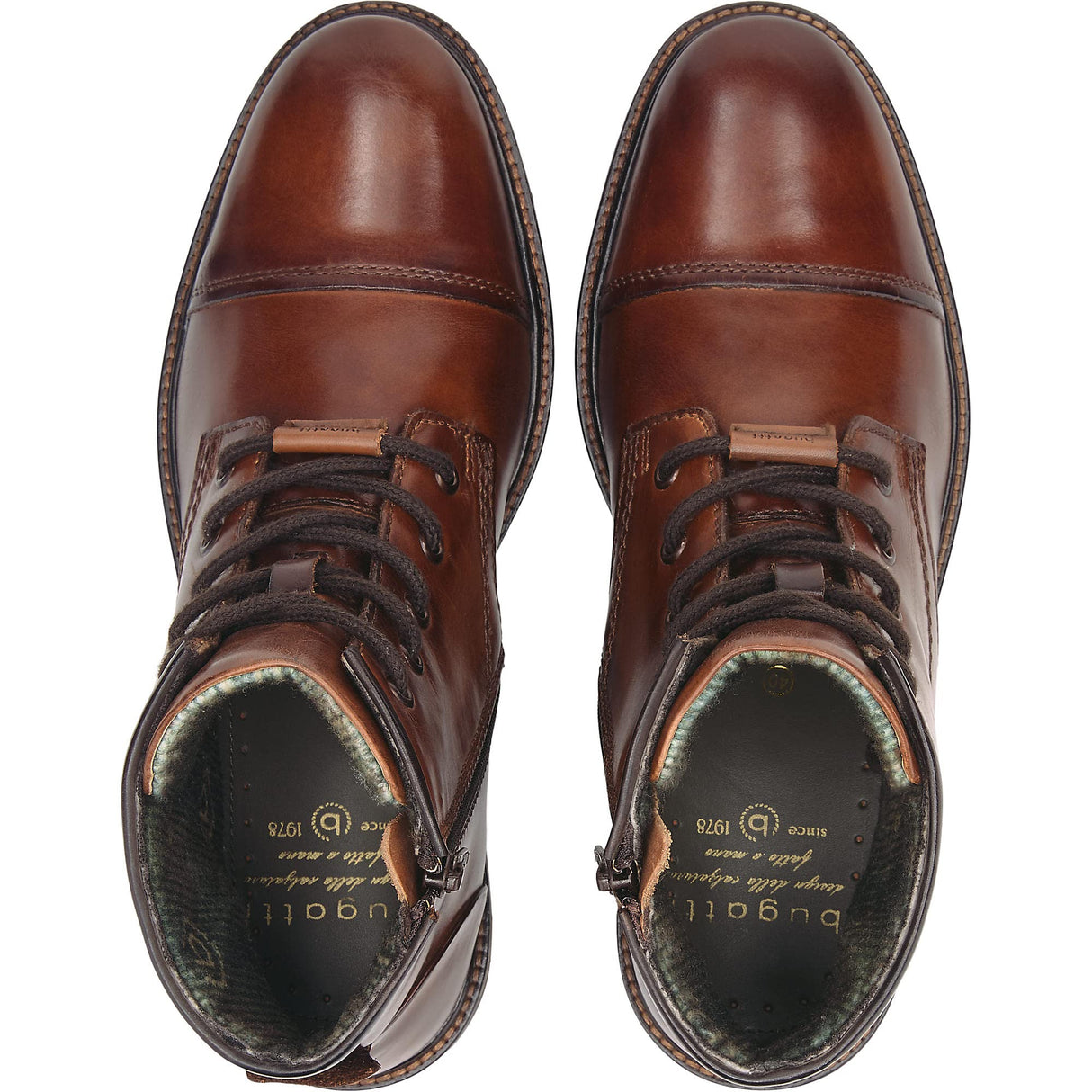 bugatti Marcello I, Botas de Moda Hombre, Marrón (Coñac), 43 EU