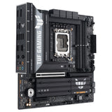 ASUS TUF Gaming B860M-PLUS WiFi, Placa Base Intel mATX, 12+1+2+1 80A etapas de alimentación DrMOS, DDR5, PCIe 5.0, 3 Ranuras M.2, Wi-Fi 7, Realtek 2.5Gb Ethernet, DisplayPort, HDMI, USB 20Gbps Tipo-C