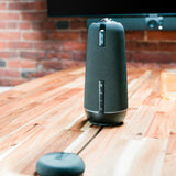 Owl Labs Micrófono de expansión para Meeting Owl 4+ y Meeting Owl 3: amplíe el Alcance del Audio en Espacios más Grandes en 8 pies (2,5 Metros) en la dirección del micrófono - Charcoal