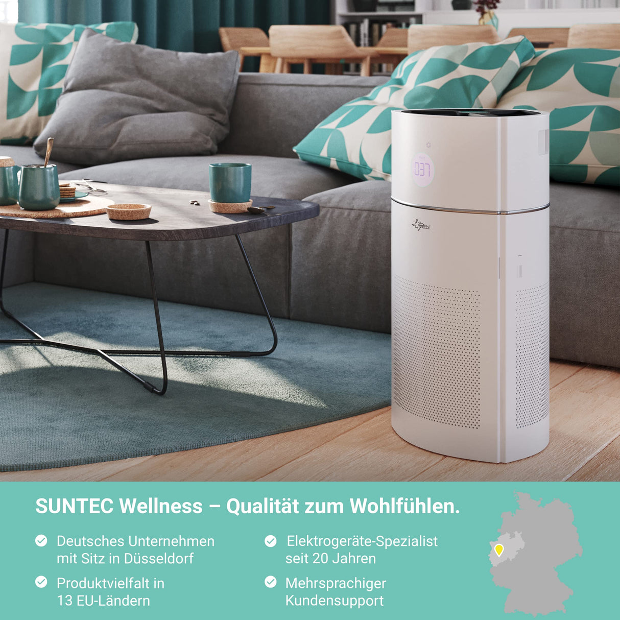 SUNTEC AirCare 3500 VirusEx purificador de aire