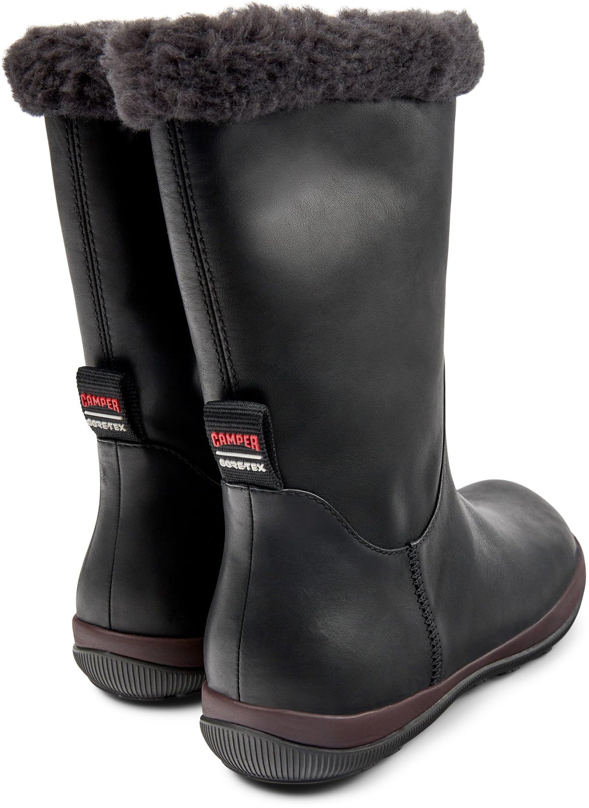 Camper Peu Pista Gm K400649, Botas Mujer, Negro 003, 36 EU