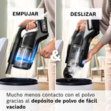 Bosch, Aspirador sin Cable Unlimited 9, batería de 3,0 Ah, tecnología MicroClean, depósito de Polvo de fácil Vaciado, Luces LED, Verde, BBS921TBA