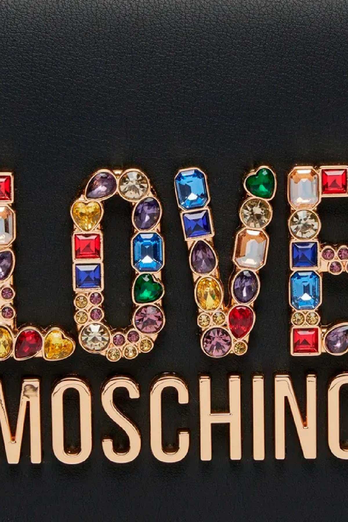 Love Moschino jc4337pp0i, Bolsa de Mano Mujer, Negro, Talla única
