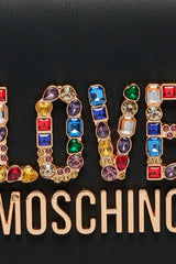 Love Moschino jc4337pp0i, Bolsa de Mano Mujer, Negro, Talla única