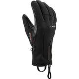 LEKI Ebony 3D - Guantes para Mujer, Color Negro, 6,5