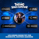 Learning Resources Telescopio Que Habla para Explorar el Espacio GeoSafari Jr, educación Espacial para niños, telescopio de Juguete para visionar, Juguete inmersivo para visionar imágenes