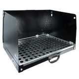 Güde MSK 760 - Cabina de soldadura móvil (plegable, chapa de acero estable, rejilla galvanizada extraíble, asa, superficie de trabajo 745 x 525 mm, protección contra rayos UV, puntos de soldadura y