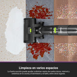 EUREKA NEW400 Gen2 Aspirador Escoba sin Cable en Seco y Húmedo Inalámbrico,Ligero, Aspiradora y Fregona sin Cable, Autolimpieza,Autonomía 30 mins,Tanque Doble,Suelos Duros, Pelo de Mascotas