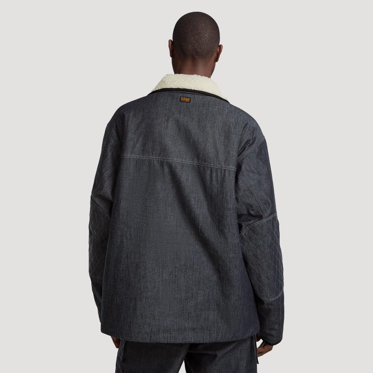 G-Star Para Hombre Padded Shanorak, Azul (raw denim D25200-D539-001), L