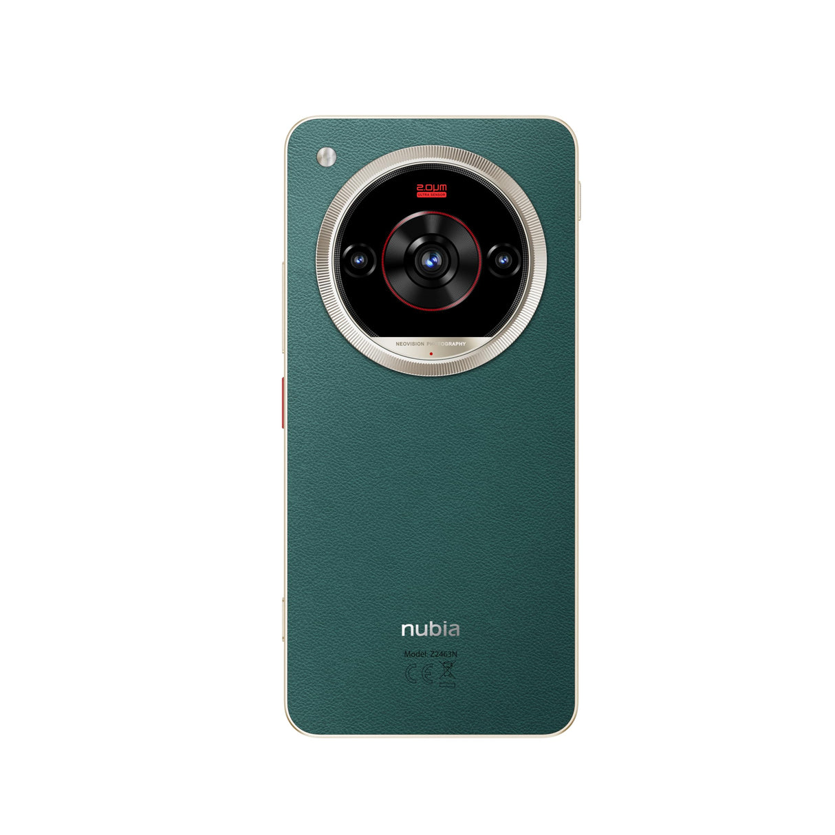 ZTE Nubia Focus 2 Ultra 5G, Smartphone Libre con IA, 8GB+512GB, Lente Giratorio, Pantalla AMOLED 6,8", Cámara 50MP con IA, Botón Capturador, Batería 5000mAh, Android 15, Incluye Funda, Verde
