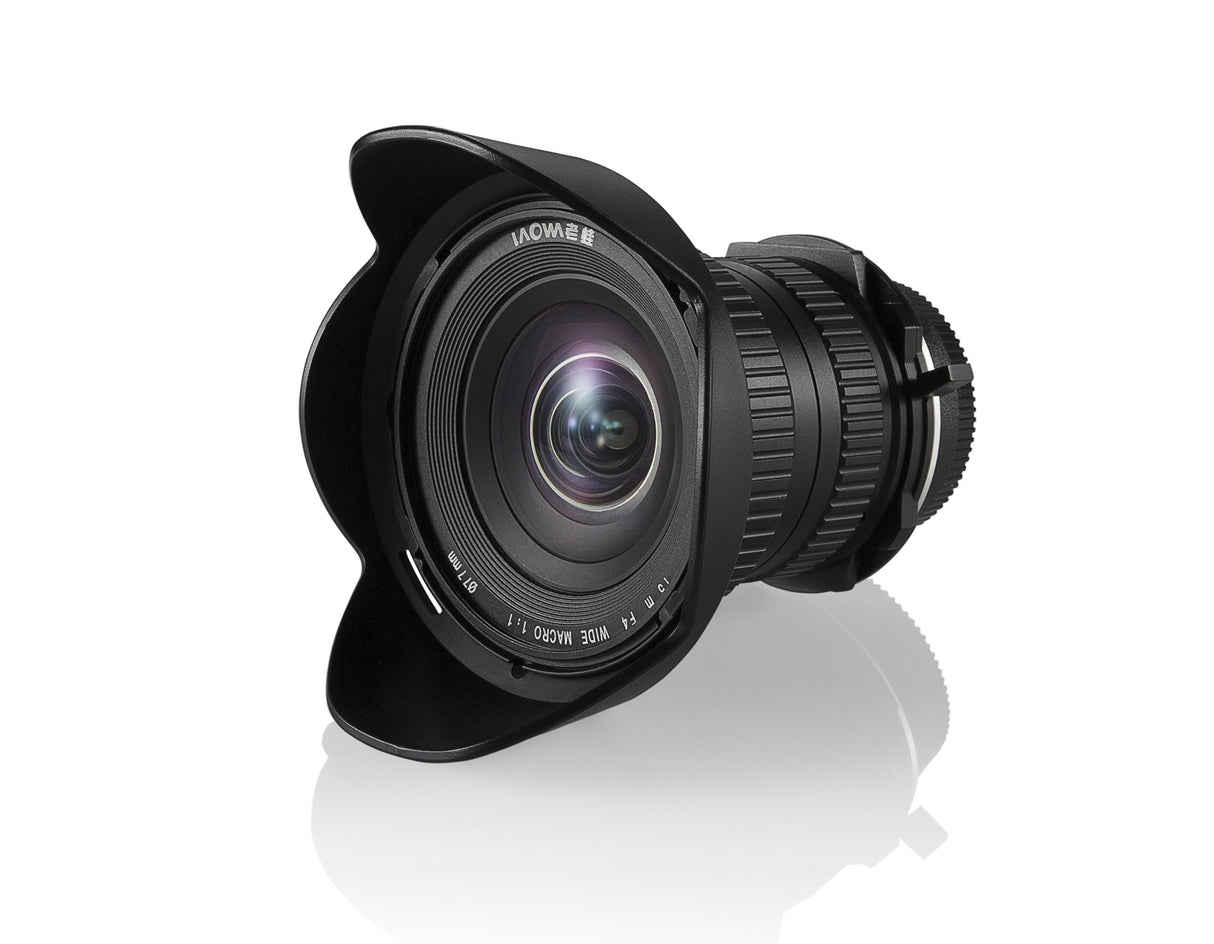 Laowa VE1540N - Objetico de 15 mm para cámara Nikon, f/4, Color Negro