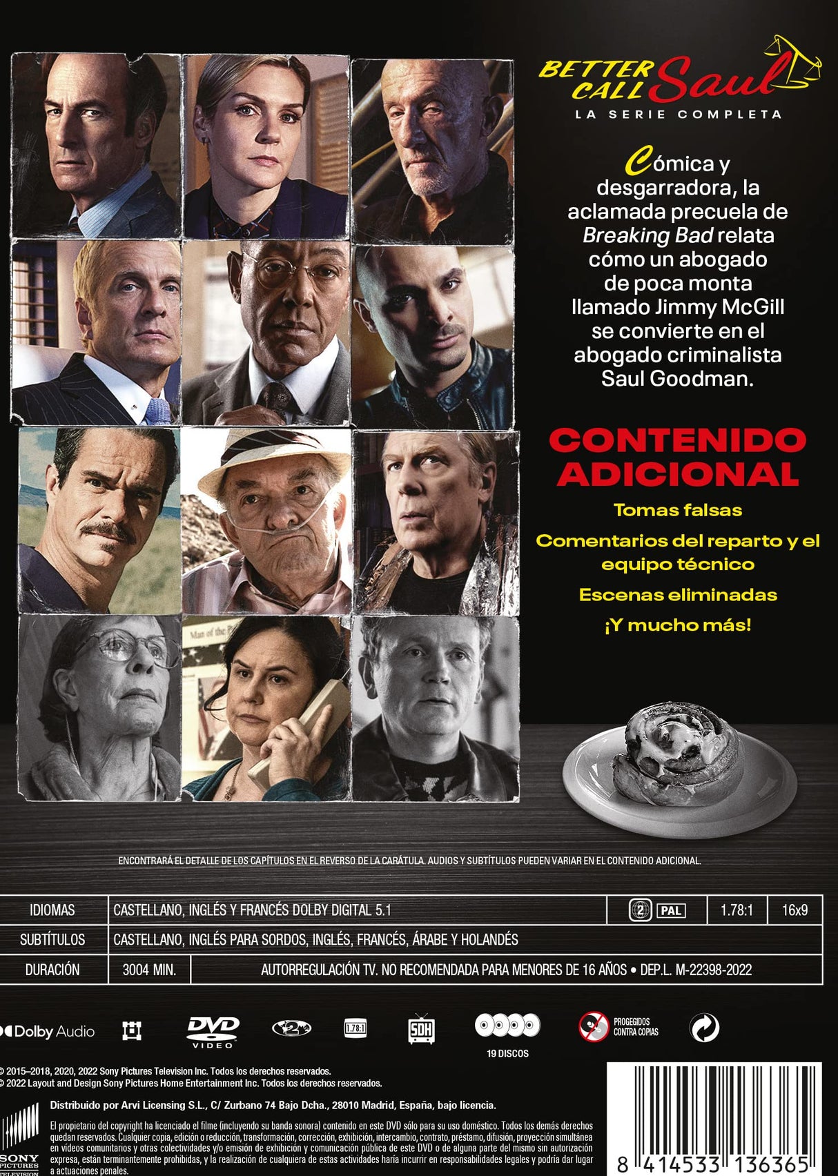 Better Call Saul (Temporadas 1-6) (DVD)