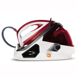 Tefal Pro Express Care GV9061 Dampfbügelstation (variable vapor 0-120 g/min, Dampfstoß: 480 g/min, desconexión automática de 7 bar) blanco/rojo