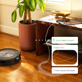 iRobot Roomba Combo j7 Robot Aspirador y friegasuelos 2 en 1 (c7156) - Robot Aspirador con conexión Wi-Fi - Paño retráctil - Mapeado avanzado - Navegación Inteligente - Recarga y reanuda el Trabajo
