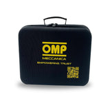 OMP Meccanica 5 EN 1 Kit Portátil Multi-Función Sin Cable – Arrancador de coche, Compresor de Aire, Aspiradora, Linterna y Power Bank – Compacto y Esencial para Asistencia en Carretera con Estuche