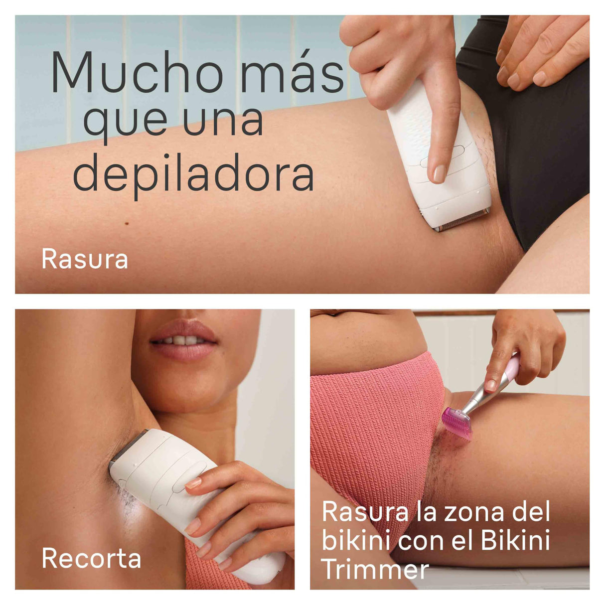 Braun Silk-épil 5, Depiladora Eléctrica Para Una Eliminación Del Vello Fácil, Piel Suave Duradera, 5-060, Blanco/Flamenco