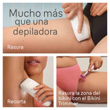 Braun Silk-épil 5, Depiladora Eléctrica Para Una Eliminación Del Vello Fácil, Piel Suave Duradera, 5-060, Blanco/Flamenco