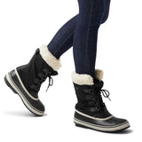 Sorel Winter Carnival Boot WP, Botas de invierno, Mujer, Black Stone Collection 2024 2025, 38 EU