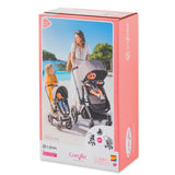 Smoby Cybex - Cochecito para Muñecos, en Color Gris, para Niños a Partir de 3 Años - 37 x 21,5 x 61,5 cm