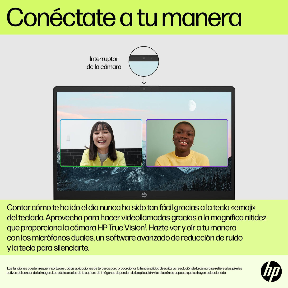 HP 15-fd2012ns - Ordenador portátil de 15.6" FHD (Intel Ultra 7-255U, 32GB RAM, 1TB SSD, Intel Iris Xe Graphics, Sin Sistema operativo) Plata y Azul - Teclado QWERTY Español