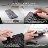 CHERRY STREAM DESKTOP RECHARGE, Pack de Teclado y Ratón Inalámbricos, Distribución de Teclado Suizo (QWERTZ), Radiofrecuencia 2,4 GHz, Teclas Silenciosas, Recargable, negro