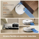 DREAME L10s Ultra Gen 3 Kit Robot Aspirador y Friegasuelos, Succión de 25.000Pa, Cepillo Lateral y Mopa Extensible, AceClean DryBoard y Autolimpieza Automática de Mopa, Secado con Aire Caliente
