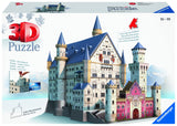 Ravensburger - 3D Puzzle Building Castillo de Neuschwanstein (12573 9)