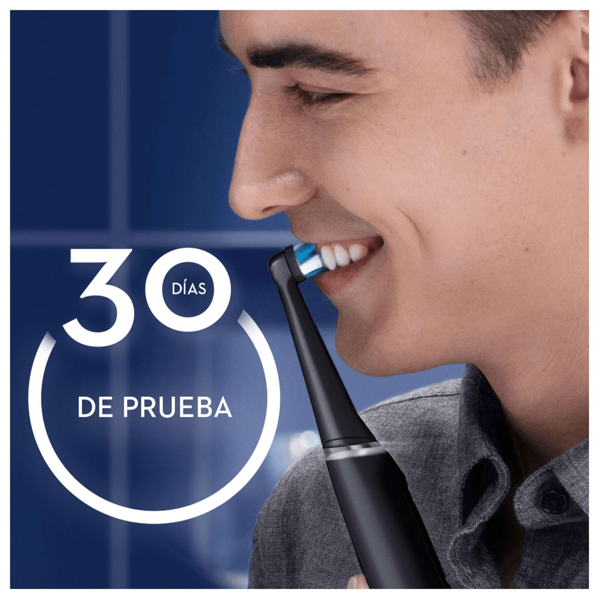 Oral-B iO 6 Cepillos de Dientes Eléctricos con 1 Mango Recargable, Duo Pack, + 1 Cabezal de Recambio, Diseñado Por Braun - Negro y Rosa