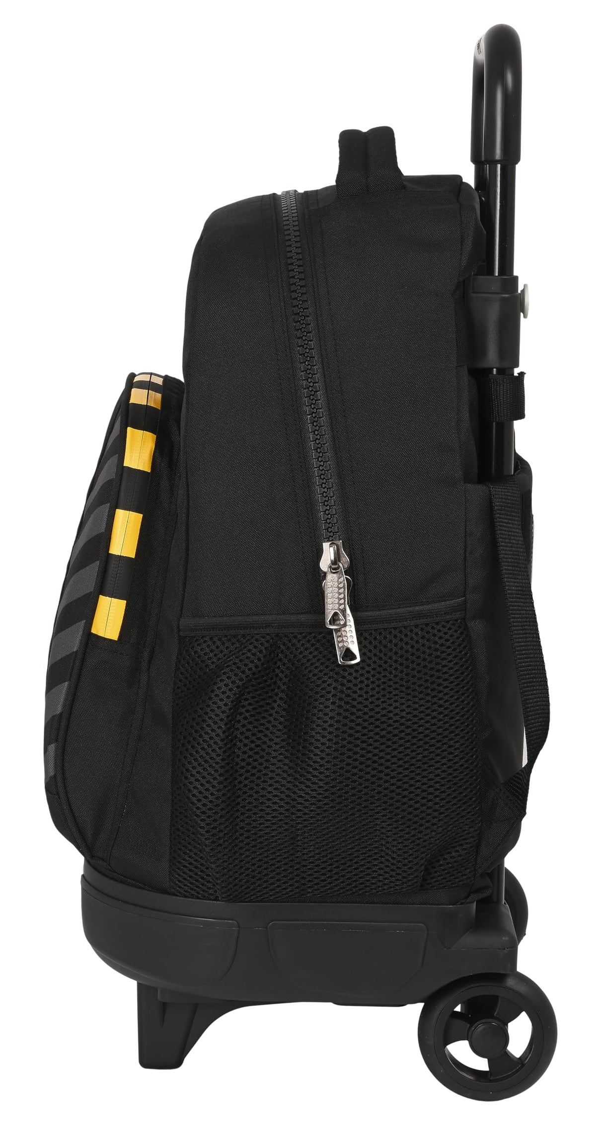 Blackfit8 Zone - Mochila Grande con Ruedas, Compacta, Extraíble, Ideal para Niños de Diferentes Edades, Cómoda y Versátil, Calidad y Resistencia, 33x22x45 cm, Color Negro