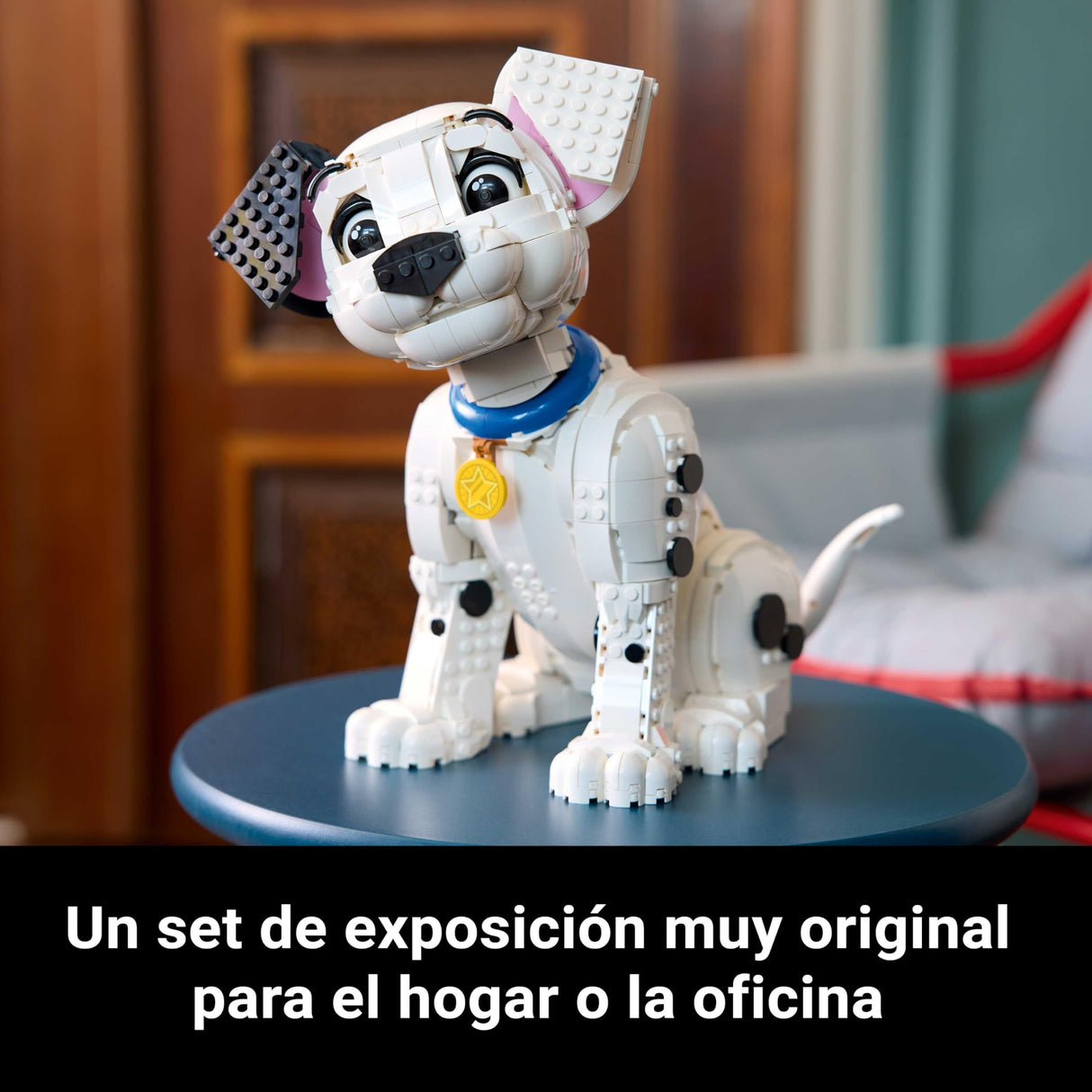 LEGO | Disney Cachorro de 101 Dálmatas - Maqueta para Construir para Adultos de Figura Articulada de Perro Interactivo - Se Transforma en 6 Perros Diferentes - Regalo para Mujeres y Hombres Fans 43269