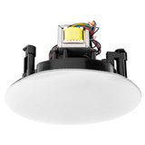 OSD Audio Trimless ACE600ST - Altavoz de Techo (70 V, 16,5 cm, 100 W), Color Blanco