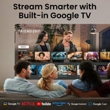 BenQ TK705i 4K HDR Home Entertainment Projector, 3000 ANSI Lumens, Google TV, Netflix, Low Input Lag, Auto Image Adjustment, Optical Zoom, Bluetooth, HDMI 2.1, 150" Big Screen, MEMC, HDR 10+