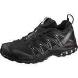 Salomon XA Pro 3D Zapatillas de Trail Running para Hombre, Ajuste preciso, Agarre en todo tipo de terrenos, Senderismo, Black, 40