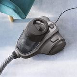Electrolux EC41-4T Ease C4 Aspirador sin Bolsa, Metal, Negra