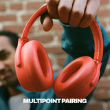 Skullcandy Crusher ANC 2 - Auriculares inalámbricos Bluetooth con Graves multisensoriales, cancelación Activa de Ruido, batería de hasta 60 Horas, micrófono para iPhone Android - Plasma