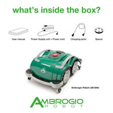 Ambrogio Robot AM060L0K9Z Rasaerba Zucchetti Ambrogio L60 Elite, Verde, 200 Mq
