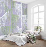 Komar Papel pintado fotográfico no tejido Crazy Willow – Tamaño 350 x 250 cm – Papel pintado, decoración de pared, salón, dormitorio, oficina
