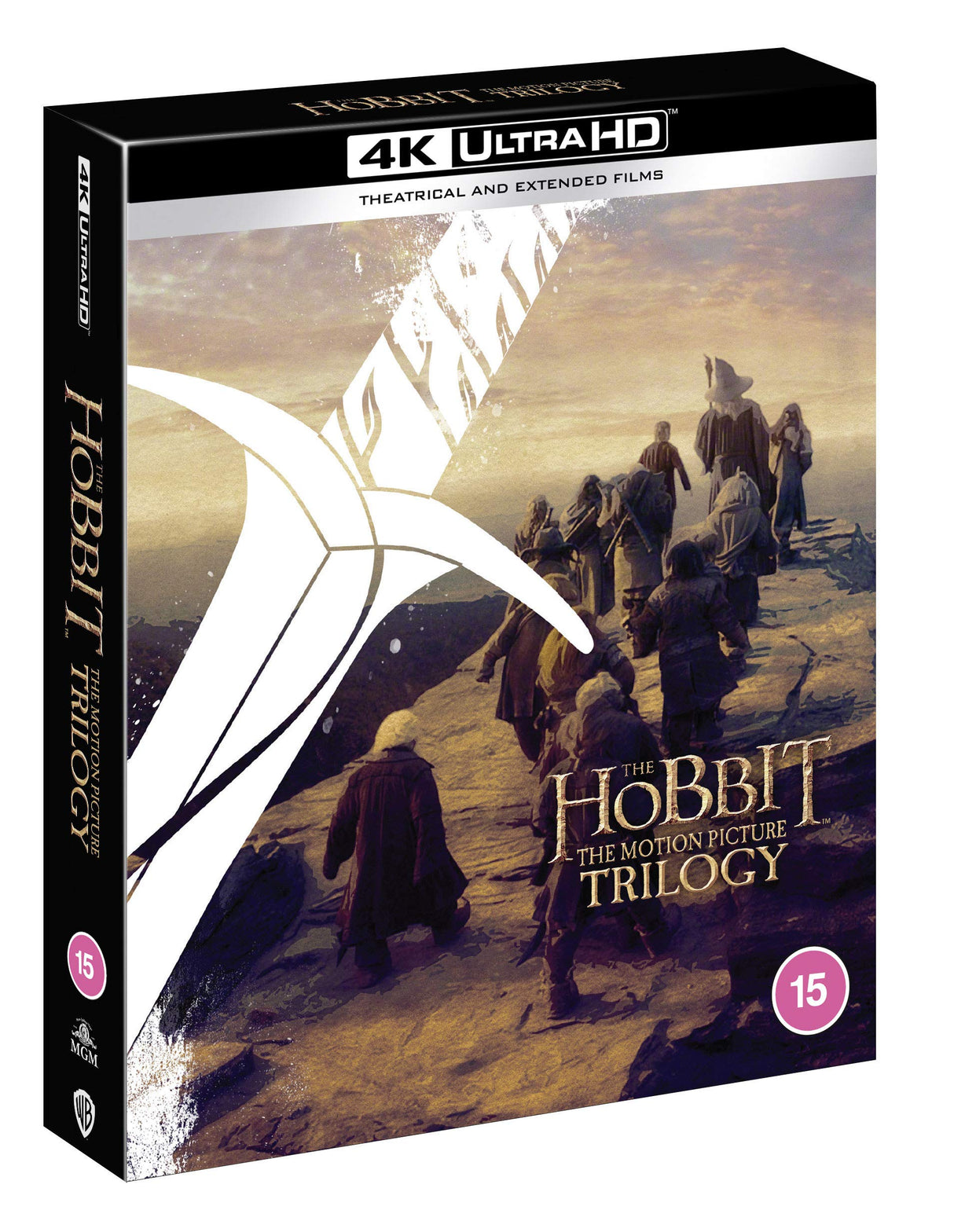 The Hobbit Trilogy [Theatrical and Extended Edition] [4K Ultra-HD] [2012] [Blu-ray] [Region Free]