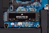 Corsair MP600 PRO NH 1 TB SSD PCIe Gen4 x4 NVMe M.2 - TLC NAND de Alta Densidad - M.2 2280 - Compatibilidad con DirectStorage - Hasta 7.000 MB/s - Sin Disipador de Calor - Negro