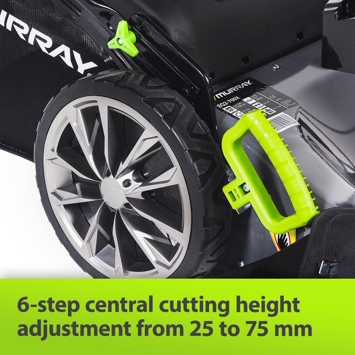 Murray EQ2-300 Cortacésped manual 2 en 1 de 16 pulgadas/41 cm a Gasolina, con Motor 300E Briggs & Stratton