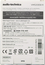 Audio-Technica VM520EB/H Cápsula Estéreo De Doble Imán Móvil Con Aguja Elíptica Y Cabezal Hs10