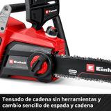 Einhell Professional Motosierra con batería GP-LC 36/40 Li BL-Solo Power X-Change (36 V, 38 cm de longitud de corte, 19 m/s de velocidad de la cadena, lubricación de cadena automática, sin batería)