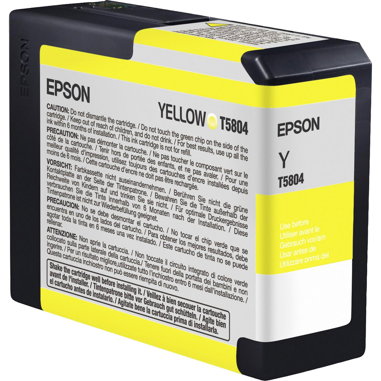 Epson C13T580400 - Cartucho de tinta, amarillo