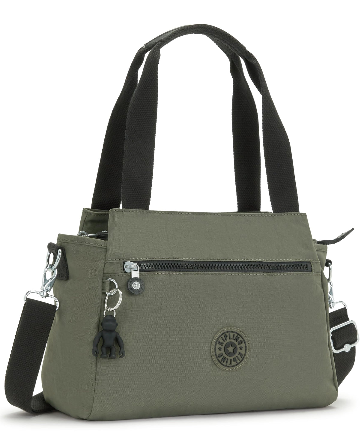 Kipling Elysia Bandolera Mediana, Bolsos de Hombro, Green Moss (Verde)