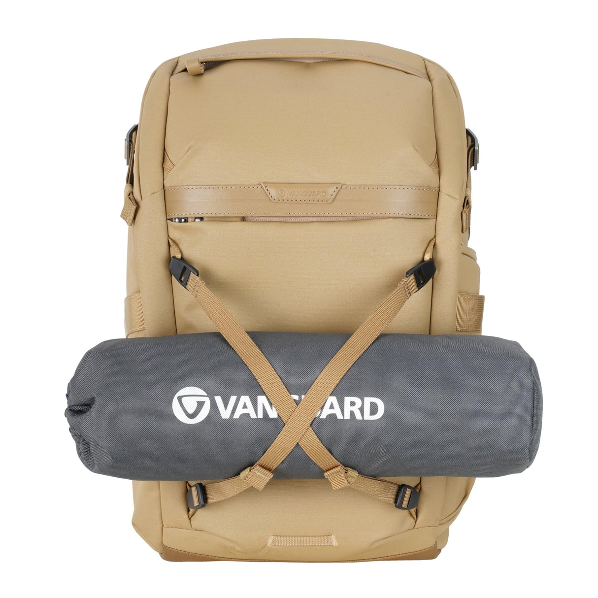 VANGUARD Veo Metro B20L BG - Mochila fotográfica para cámara objetivos y portátil de 14 pulgadas, beige
