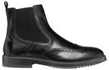 Geox U Henreys, Bota de Tobillo Hombre, Negro, 43.5 EU