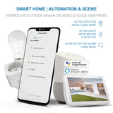 Nivian - Sistema de Alarma para Casa y Negocios Sin Cuotas Mensuales | Kit de Alarma WiFi/gsm | Control Remoto a través de App Tuya | Fácil Instalación Sin Cables | hasta 60 detectores