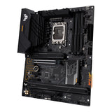 ASUS TUF GAMING B660-PLUS WIFI D4 - Placa base ATX Intel LGA 1700 (VRM de 10+1 fases, PCIe 5.0, tres M.2 PCIe 4.0, Intel 2.5Gb Ethernet, DisplayPort, HDMI, USB 3.2 tipo C frontal, Aura Sync)