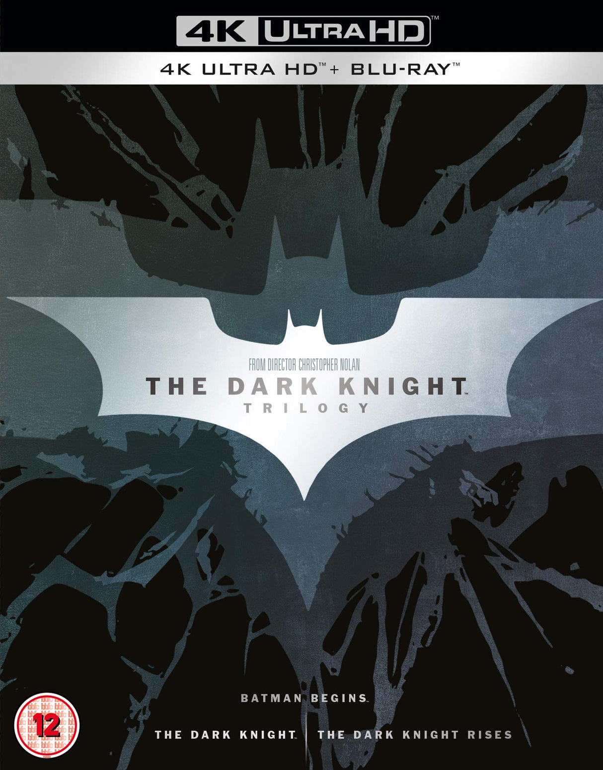 Dark Knight Trilogy [Edizione: Regno Unito] [4k Ultra-HD + Blu-Ray]